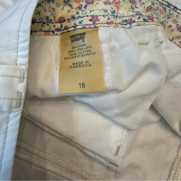 Levi’s Bermuda Walking Shorts Size 16 - Picture 4 of 5